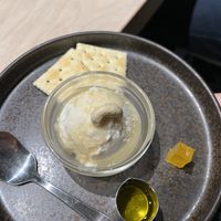 I’ve cream with olive oil  at Vegan Bistro Jangara in Tokyo
