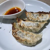 Vegan dumpling Gyoza! 🥟🌱  at Vegan Bistro Jangara in Tokyo