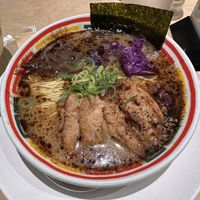 Delicious ramen  at Vegan Bistro Jangara in Tokyo