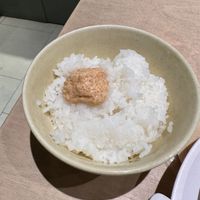 Vegan mentaiko bowl  at Vegan Bistro Jangara in Tokyo