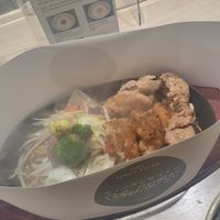 Grilled soy meat with vegetables at Vegan Bistro Jangara in Tokyo