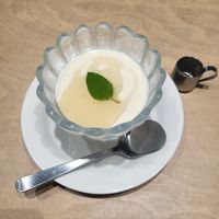 Soy flan at Vegan Bistro Jangara in Tokyo