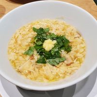 My noodle soup, I think it was some kind of kyoto thing maybe? at Vegan Bistro Jangara in Tokyo