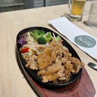 Juju sizzling plate   at Vegan Bistro Jangara in Tokyo