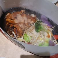 Soy meat plate at Vegan Bistro Jangara in Tokyo