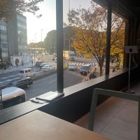 The view at Vegan Bistro Jangara in Tokyo