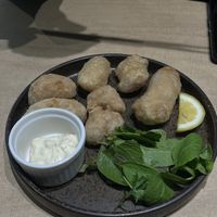 Vegan karaage  at Vegan Bistro Jangara in Tokyo