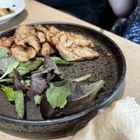 Vegan chasu - could have done with a sauce, but still good  at Vegan Bistro Jangara in Tokyo