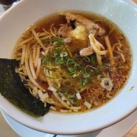 Vegetable soy sauce ramen at Vegan Bistro Jangara in Tokyo