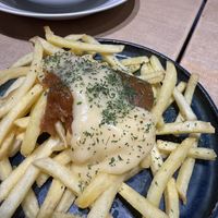 Poutine  at Vegan Bistro Jangara in Tokyo