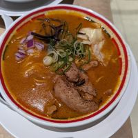 ヴィーガンからぼん/Vegan Karabon/Hellfire served in a bowl at Vegan Bistro Jangara in Tokyo