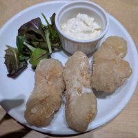Karaage at Vegan Bistro Jangara in Tokyo