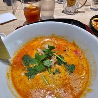 singapore laksa at Vegan Bistro Jangara in Tokyo