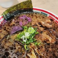 Garlic oil ramen at Vegan Bistro Jangara in Tokyo