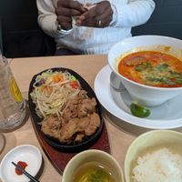 Juju Grill and Singapore Laksa at Vegan Bistro Jangara in Tokyo