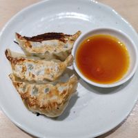 Gyoza at Vegan Bistro Jangara in Tokyo