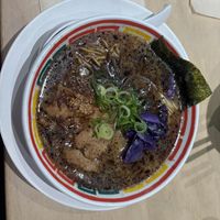 Taiwanese curry noodles   at Vegan Bistro Jangara in Tokyo