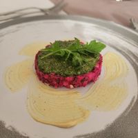 Course 3: Tartare. at Lucato Home Restaurant in Montorso Vicentino