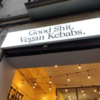 Good food! at Good Shit, Vegan Kebabs in Barcelona