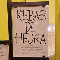 Kebad de Heura at Good Shit, Vegan Kebabs in Barcelona