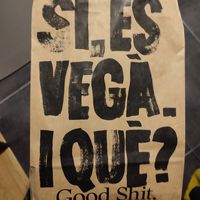 Bag at Good Shit, Vegan Kebabs in Barcelona