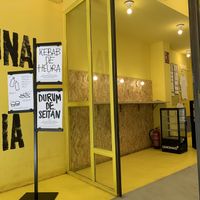   at Good Shit, Vegan Kebabs in Barcelona