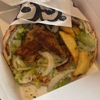   at Good Shit, Vegan Kebabs in Barcelona