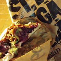  at Good Shit, Vegan Kebabs in Barcelona