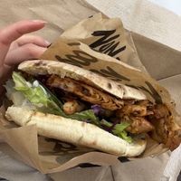 Heura pita💗 at Good Shit, Vegan Kebabs in Barcelona