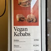   at Good Shit, Vegan Kebabs in Barcelona