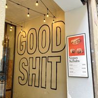   at Good Shit, Vegan Kebabs in Barcelona