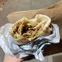 Durum seitan kebab   at Good Shit, Vegan Kebabs in Barcelona