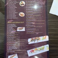 Lunch menu side 2.  at Sushi Bomb in Pittsburgh