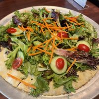 Salad pizza  at Colony Grill in Milford