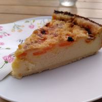 Mandarinen-Quark-Streuselkuchen (Vegan) at Lilli's Kuchenwerkstatt in Saarbrucken