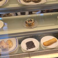 Pastries like donuts, cinnamon rolls, cookies at Soul Veg(etária)  in Nairobi