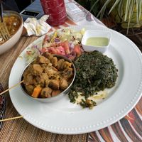 Swahili plate  at Soul Veg(etária)  in Nairobi