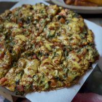 Mediterranean pizzaa  at Soul Veg(etária)  in Nairobi