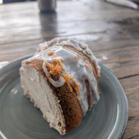 Glazed carrot cake at Soul Veg(etária)  in Nairobi