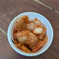 Kimchi at Zabon Ramen in Torrance
