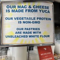 The mac and cheese was excellent!  at Uptown Veg in New York City