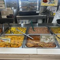 Warming trays  at Uptown Veg in New York City