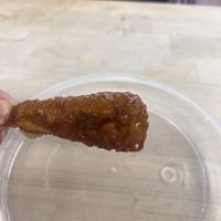 soy chicken drumstick!  at Uptown Veg in New York City