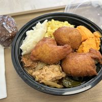 Buffet plate   at Uptown Veg in New York City