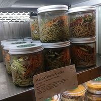 Vegan noodles at Matchaful in New York City