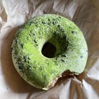 Matcha donut  at Matchaful in New York City