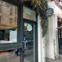 Outside at Matchaful in New York City