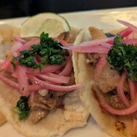 Tacos al Pastor at El Tamarindo in Washington