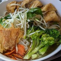 Vegan Pho 🌱🌱🌱🍜🍜 at Cham Cham in Vancouver