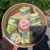 Salad Rolls 🌱🌱🌱❤️❤️ at Cham Cham in Vancouver